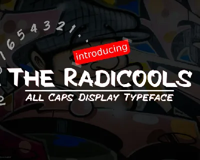 The Radicools font