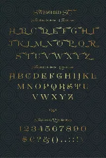 Great Victorian font