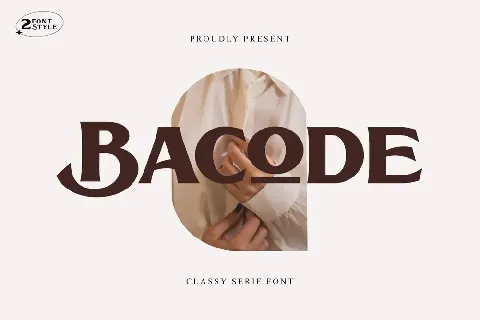 Bacode font