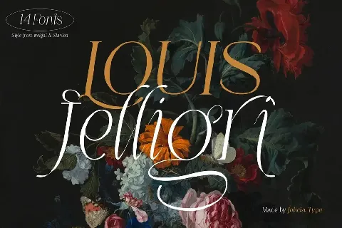 Louis Felligri Serif font