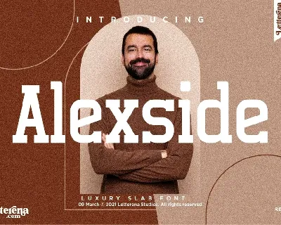 Alexside font