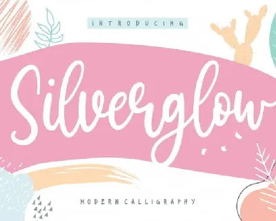 Silverglow Calligraphy font