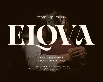 Elova font