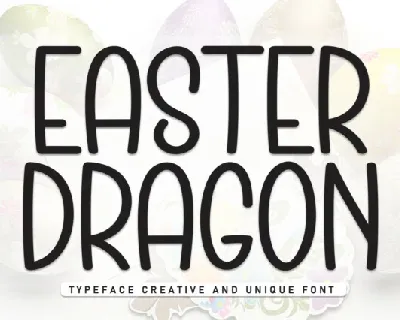 Easter Dragon font