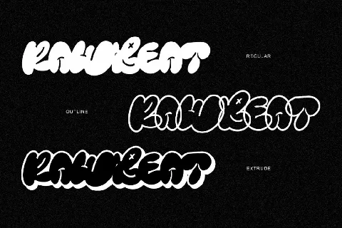 Rawbeat font