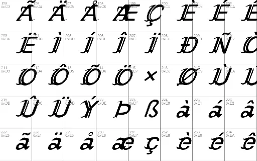 Seblade Black font