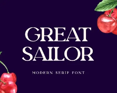 Great Sailor font