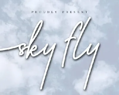 Sky Fly font
