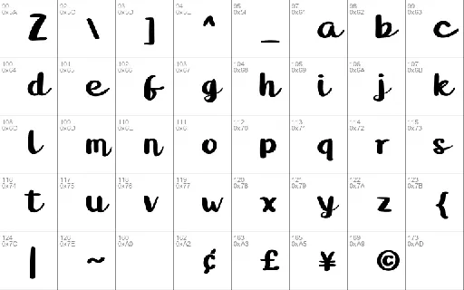 Gineva Script font