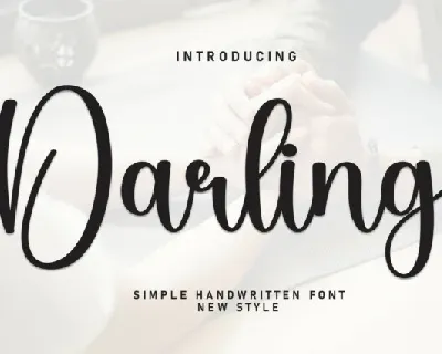 Darling Script Typeface font