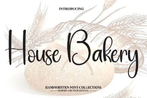 House Bakery Script font