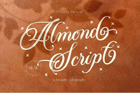 Almond Script font