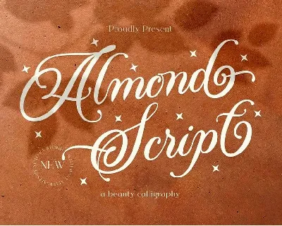 Almond Script font