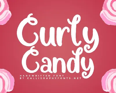 Curly Candy Demo font