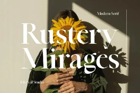 Rustery Mirages font