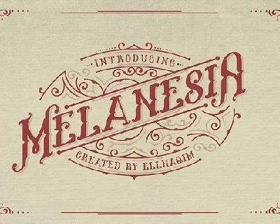 Melanesia Typeface font