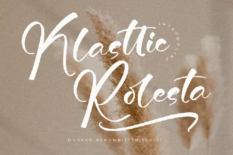 Klasttic Rolesta font