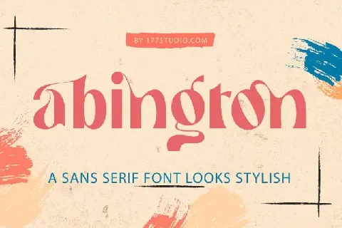 Abington – Stylish Sans Serif font