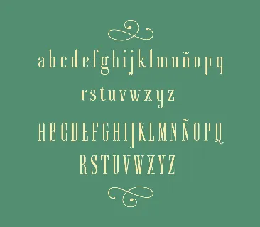 Ayres Typeface font