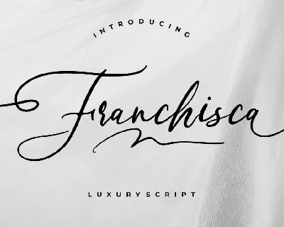 Franchisca font