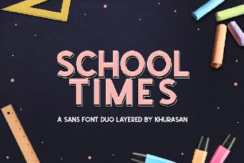 School Times Sans font