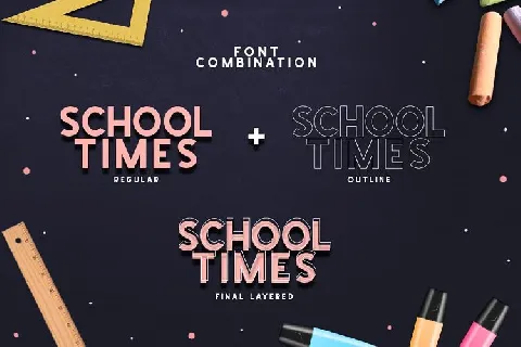 School Times Sans font