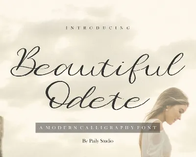 Beautiful Odete font