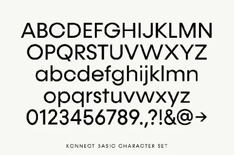 Konnect font