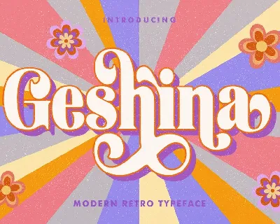 Geshina font