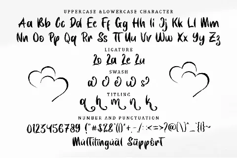 Shadow Love - Personal Use font