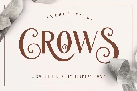 Crows font