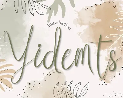 Yidemts font