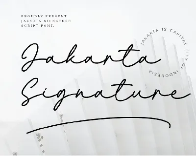 Jakarta font