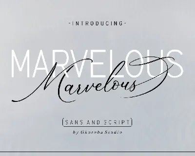 The Marvelous font