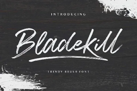 Bladekill font