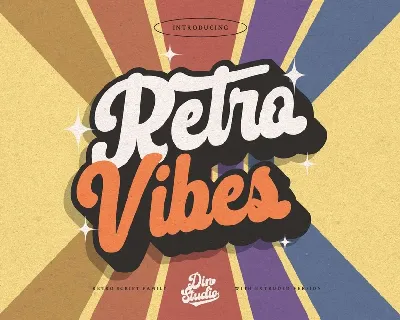 Retro Vibes font