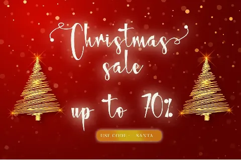 Christmas Wind-PERSONAL USE font