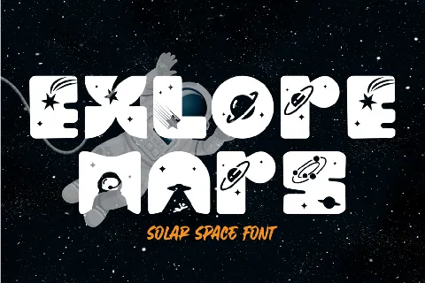 SOLAR SPACE DEMO font