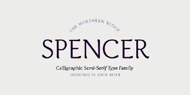 Spencer Family font