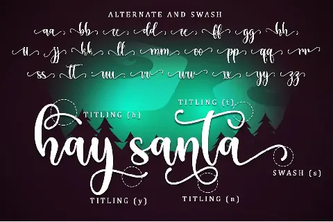 Christmas Style - Personal Use font