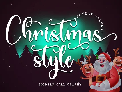 Christmas Style - Personal Use font