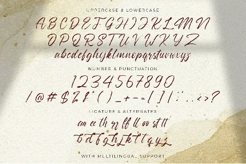 Nathallis font