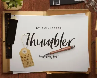 Thumbler Script font