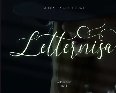 Letternisa Script font