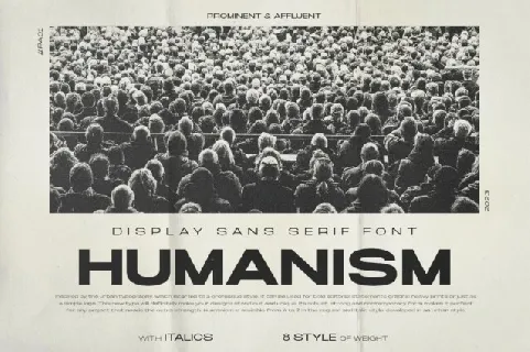 Humanism Family font