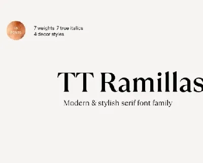 TT Ramillas font