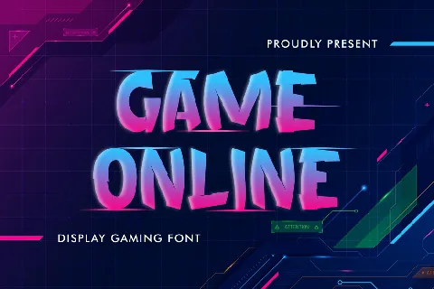 Game Online Demo font