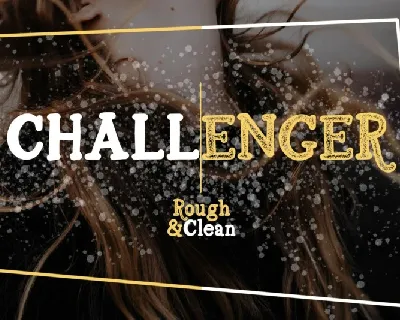 Challenger Display font