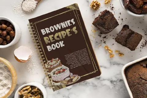 Brownie Cream font