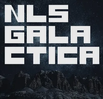 NLS Galactica font